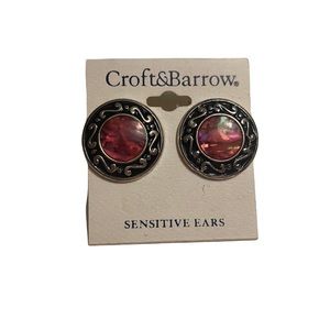 Croft & Barrow Silver Earrings